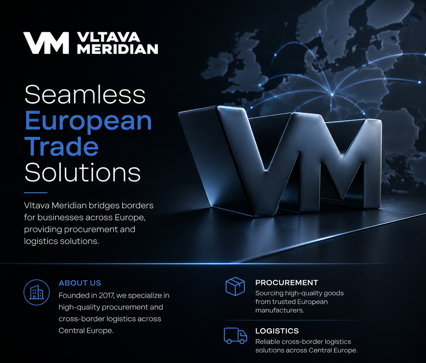 Procurement and logistics brand graphic